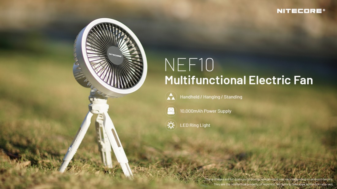 Nitecore NEF10 Elektromos Ventilátor