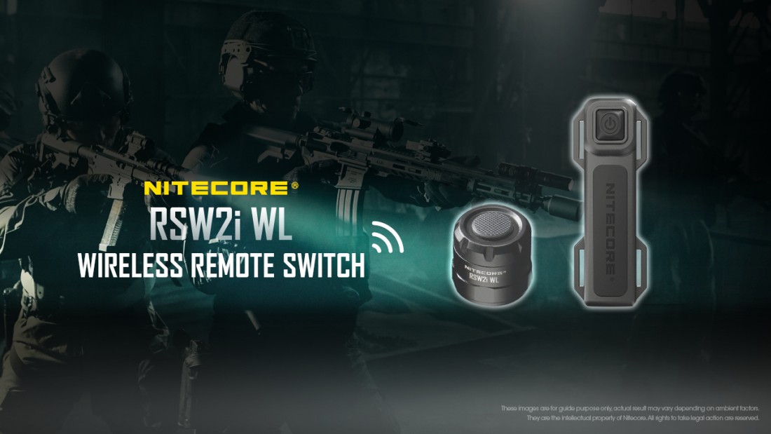 Nitecore Kellék Vezetéknélküli Nyomókapcsoló RSW2i WL