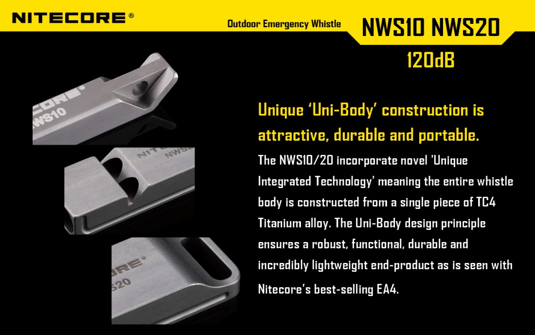 Nitecore Kellék Síp NWS10