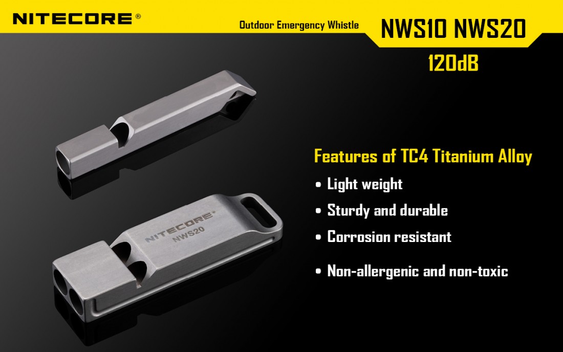 Nitecore Kellék Síp NWS10
