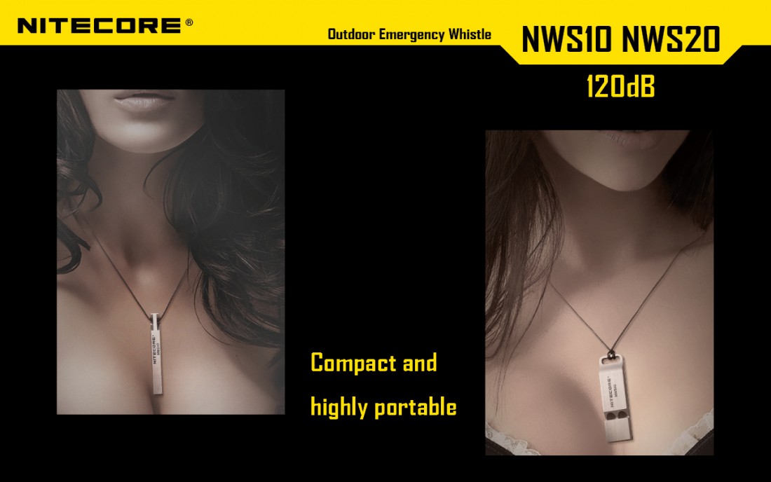 Nitecore Kellék Síp NWS10