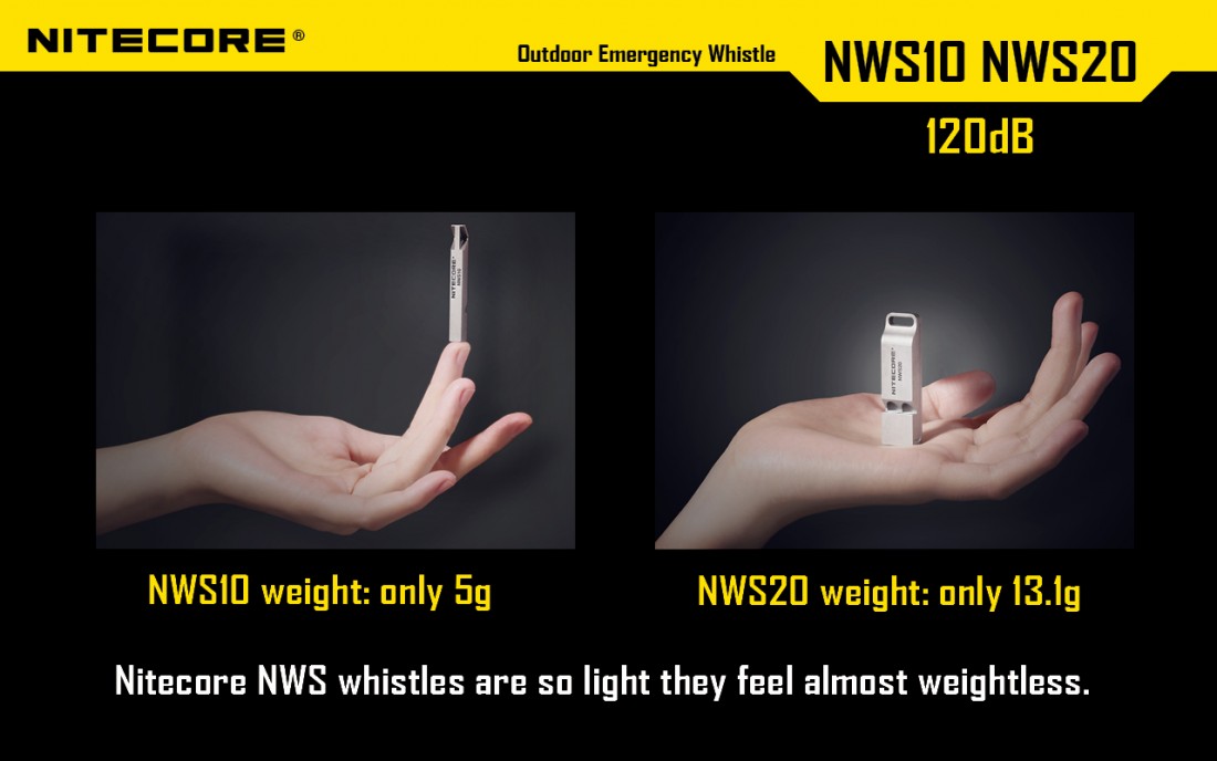 Nitecore Kellék Síp NWS10