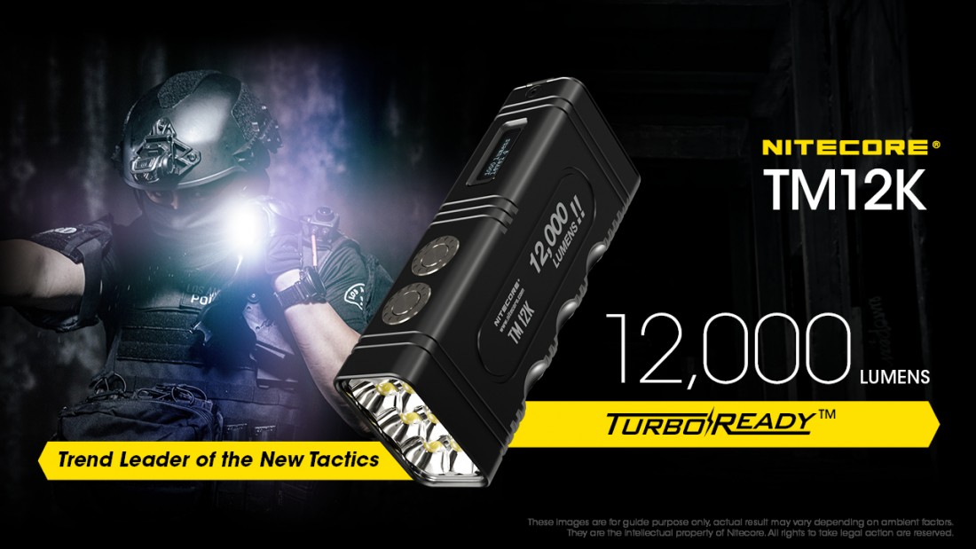 Nitecore Elemlámpa TM12K (akkumulátoros) 6 x CREE XHP50 (12000 lumen)_6