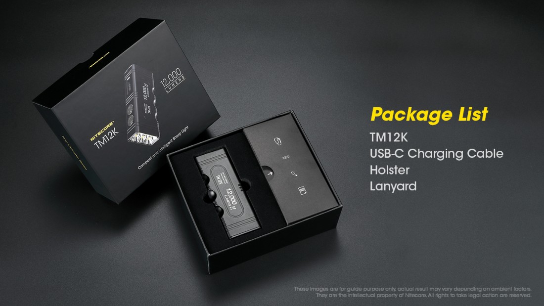 Nitecore Elemlámpa TM12K (akkumulátoros) 6 x CREE XHP50 (12000 lumen)_23