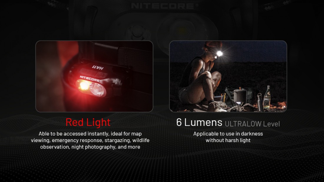 Nitecore Fejlámpa HA11 (1XAA) HP LED (240 lumen)_7