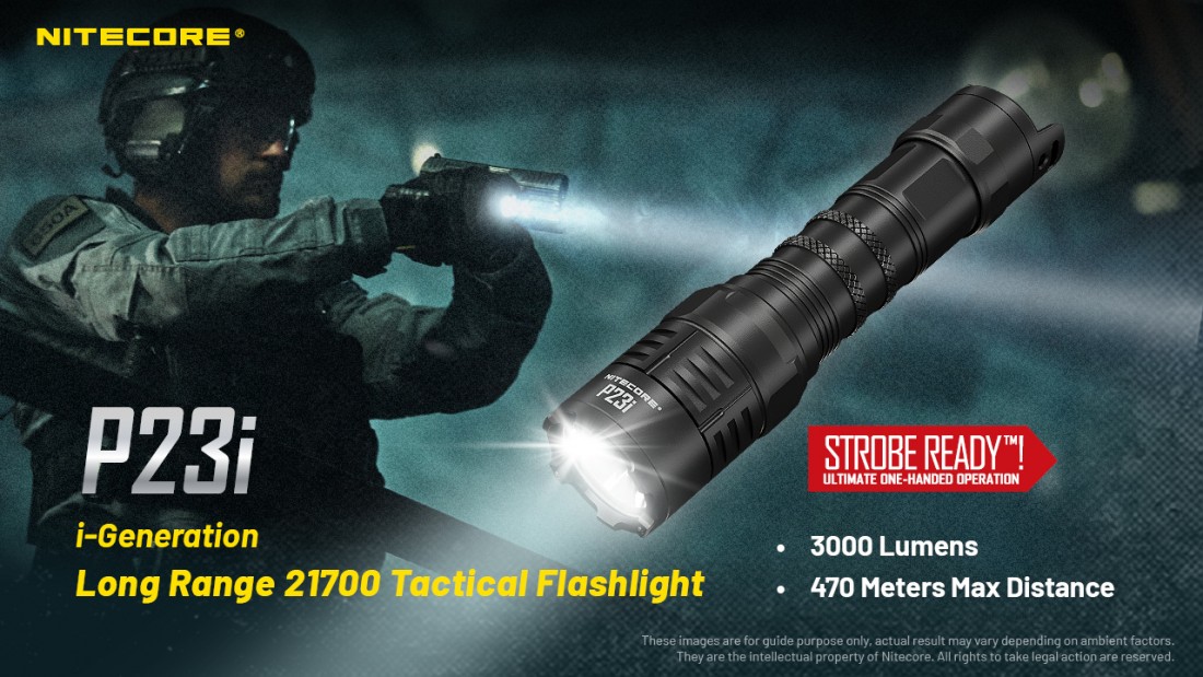 Nitecore Elemlámpa P23i (1x21700 tartozék) Luminus SFT-70 LED (3000 lumen)_6