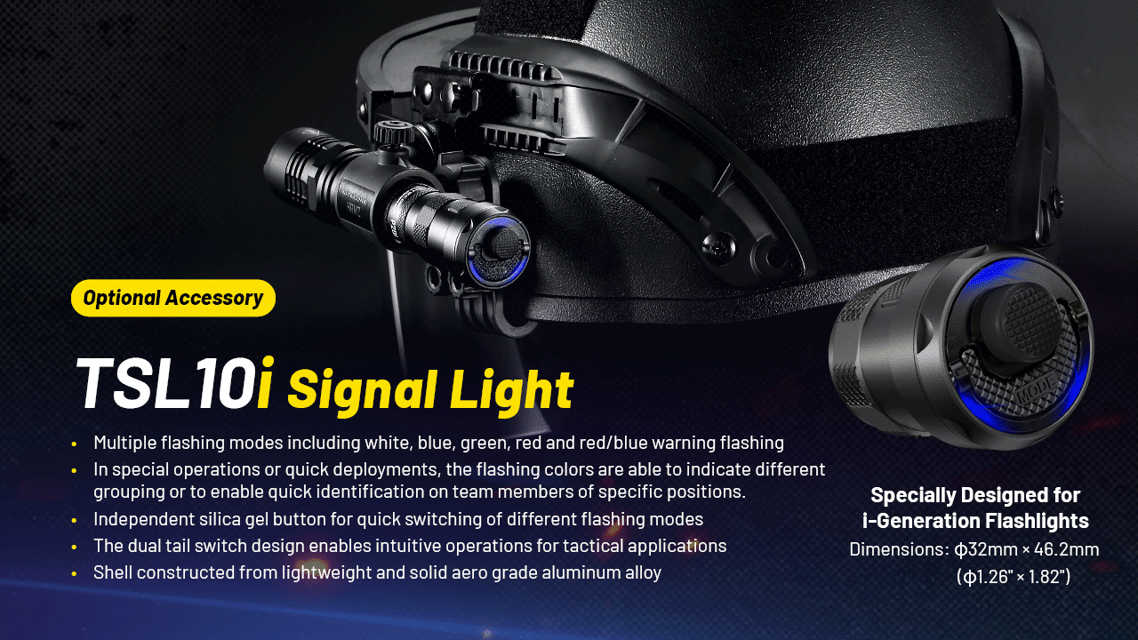 Nitecore Elemlámpa P23i (1x21700 tartozék) Luminus SFT-70 LED (3000 lumen)_28