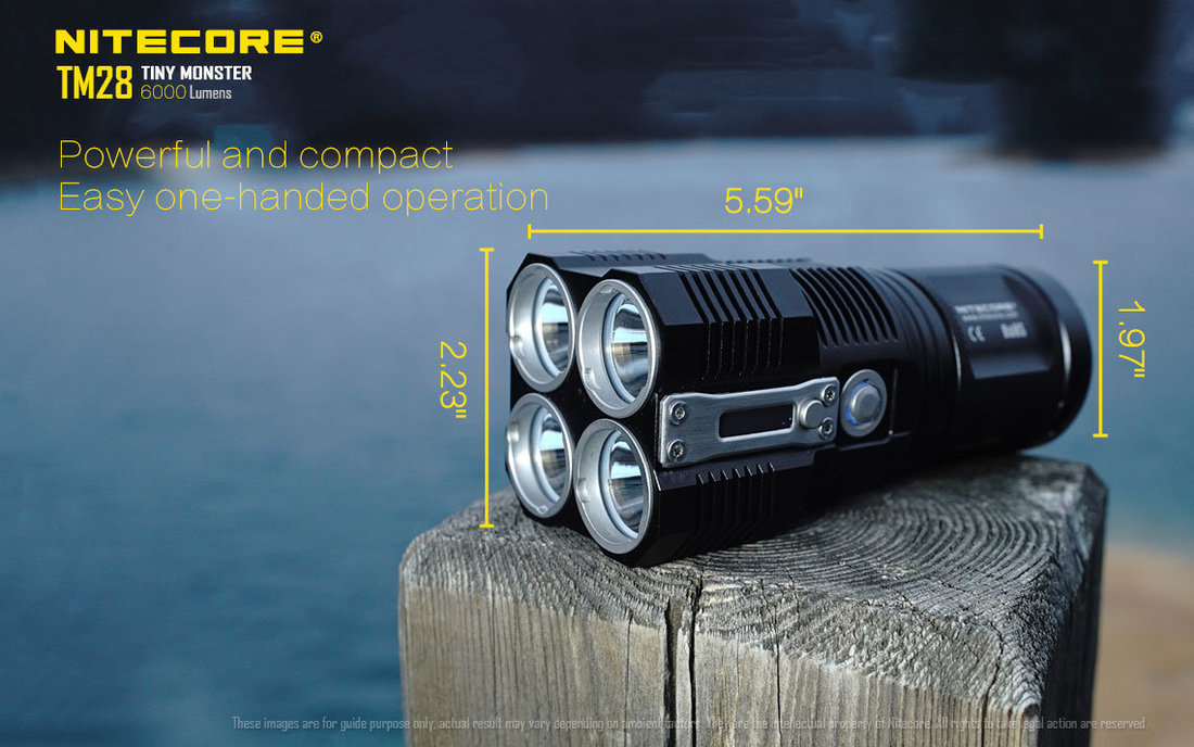 Nitecore TM28 SET LED Elemlámpa