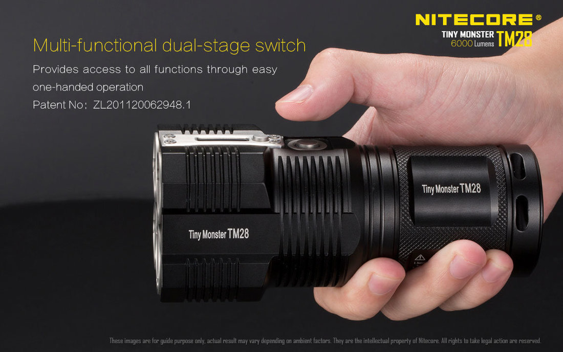 Nitecore TM28 SET LED Elemlámpa