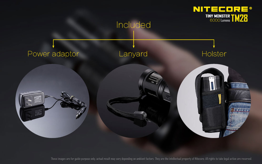 Nitecore TM28 SET LED Elemlámpa