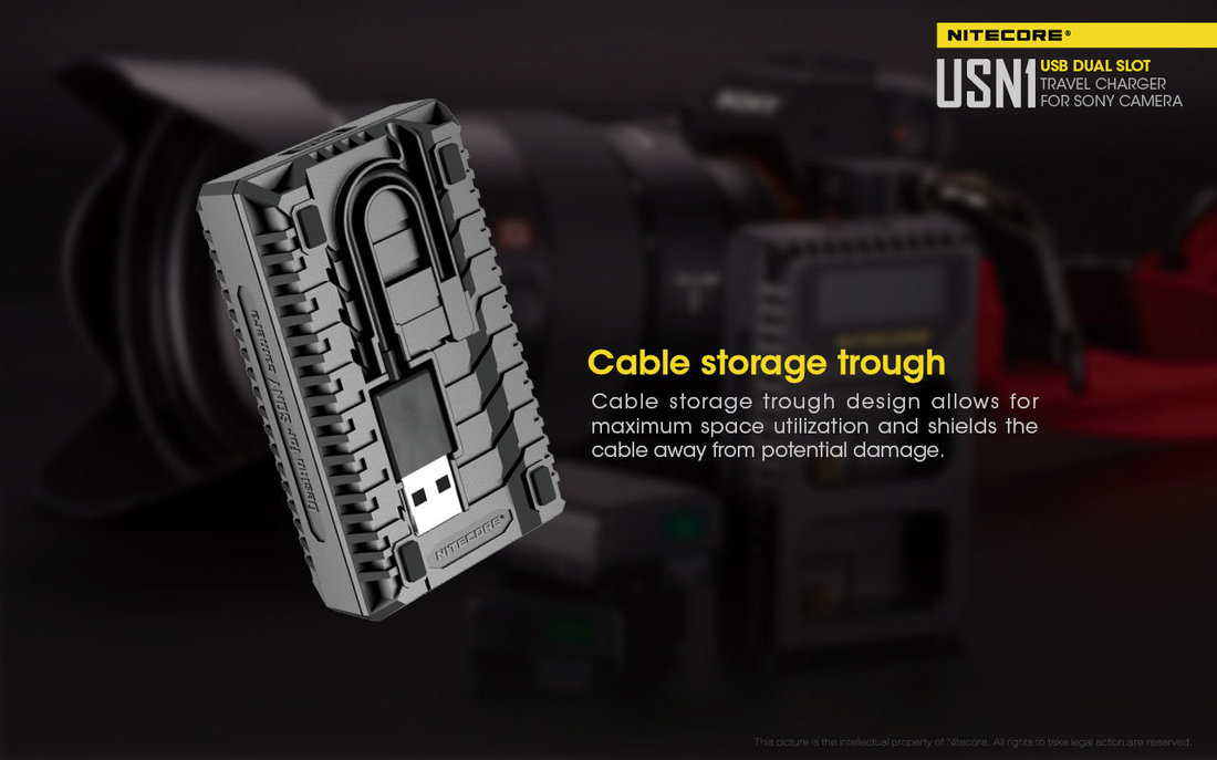 Nitecore Kellék Akkumulátor Töltő USN1