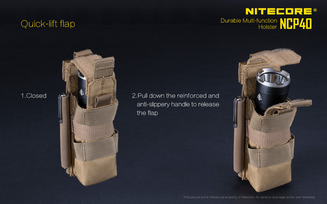 Nitecore Kellék Kiegészítő NCP40 Lámpatartó
