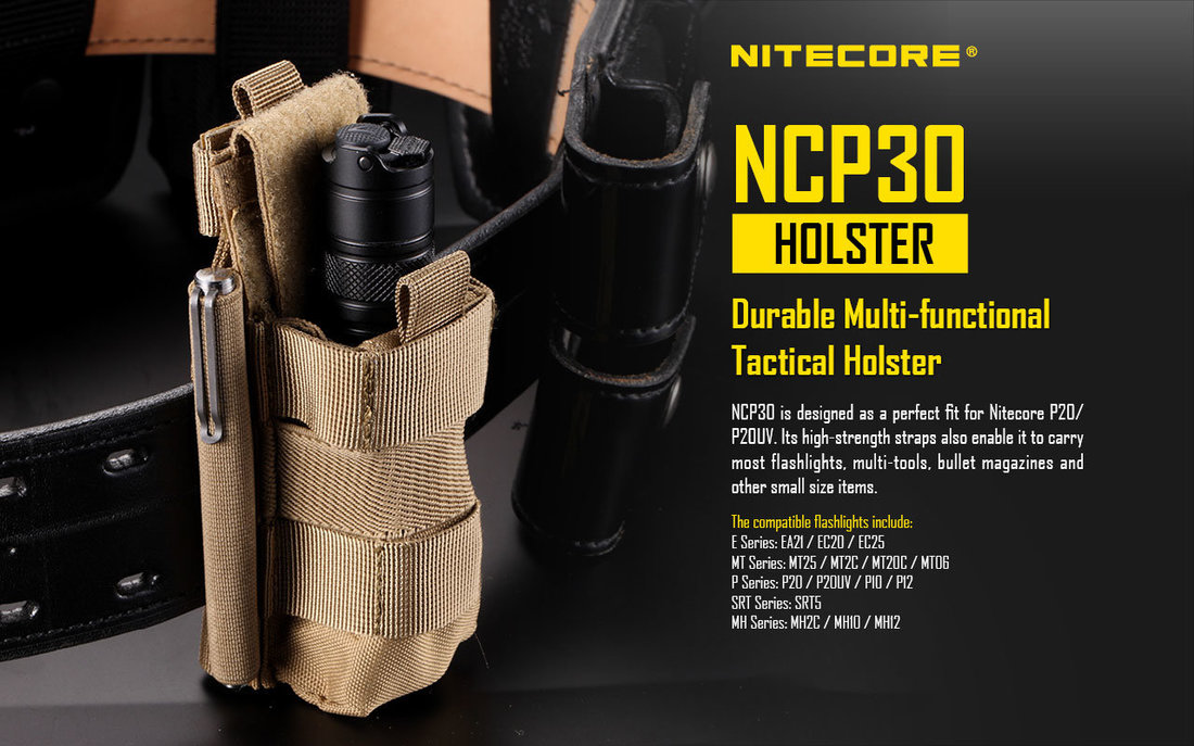 Nitecore Kellék NCP30 Lámpatartó
