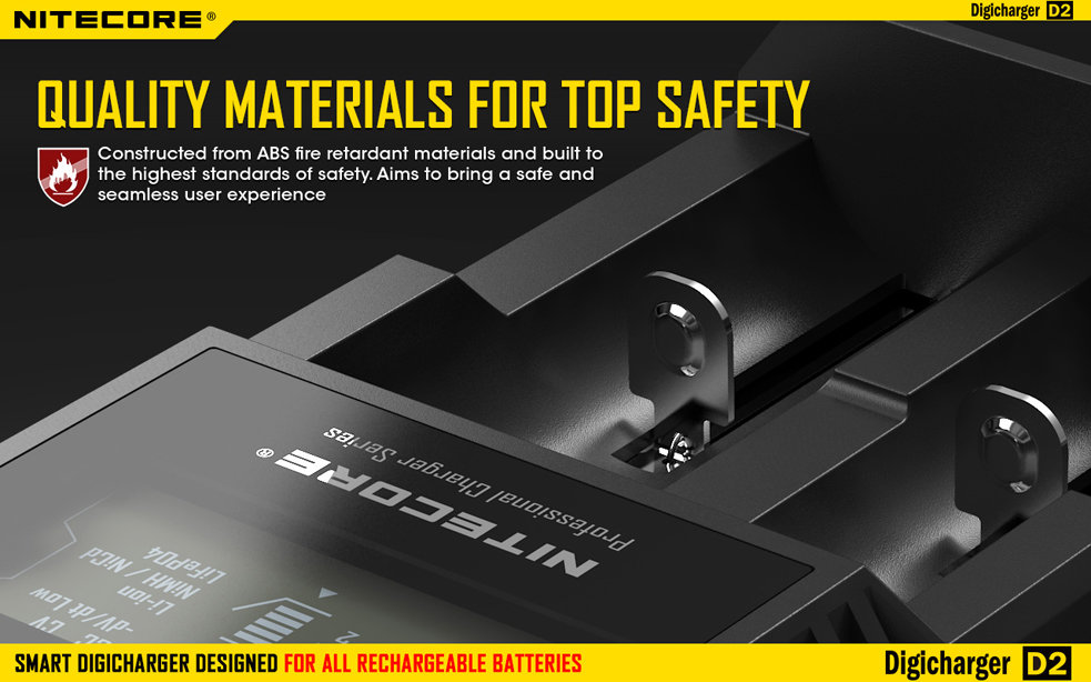 Nitecore Kellék Akkumulátor Töltő D2EU