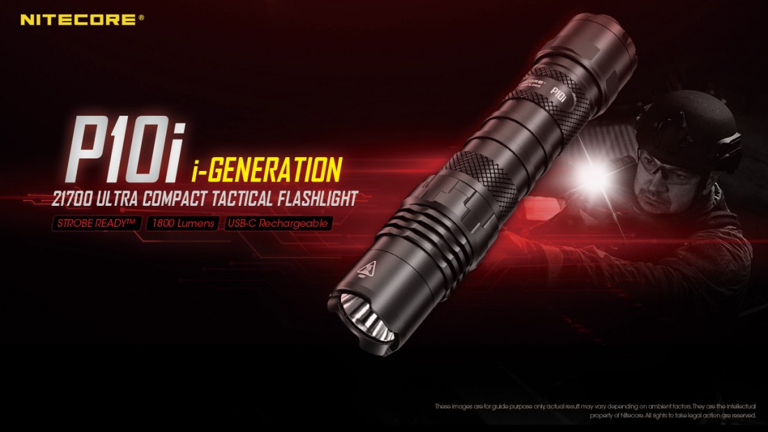Nitecore Elemlámpa P10i (1x21700)  Luminus SST-40-W LED (1800 lumen)