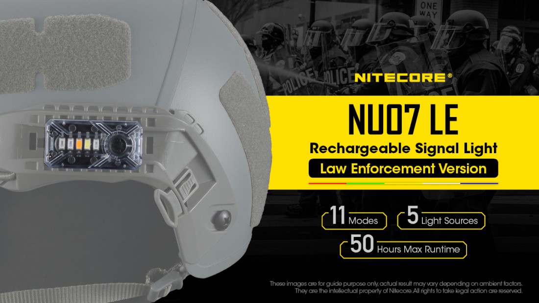Nitecore Elemlámpa NU07LE (akkumulátoros) HP LED (15 lumen)