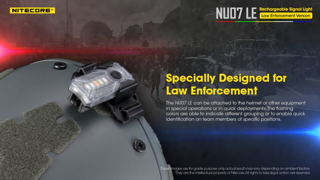 Nitecore Elemlámpa NU07LE (akkumulátoros) HP LED (15 lumen)