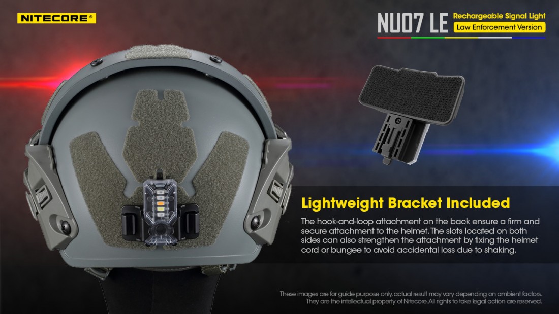Nitecore Elemlámpa NU07LE (akkumulátoros) HP LED (15 lumen)