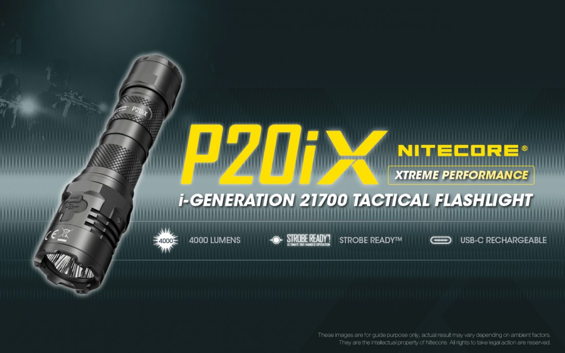 Nitecore Elemlámpa P20iX (1x21700 tartozék) CREE XP-L2 V6 (4000 lumen)