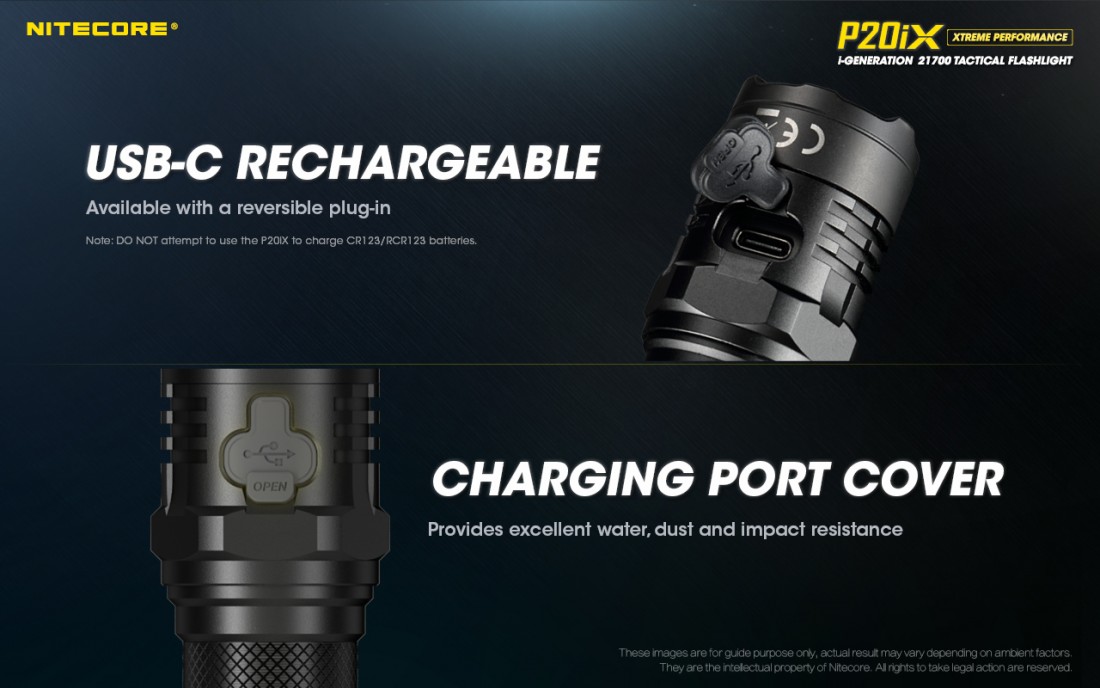 Nitecore Elemlámpa P20iX (1x21700 tartozék) CREE XP-L2 V6 (4000 lumen)