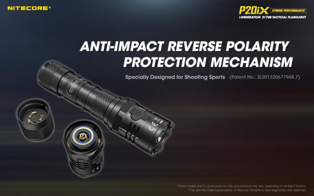 Nitecore Elemlámpa P20iX (1x21700 tartozék) CREE XP-L2 V6 (4000 lumen)