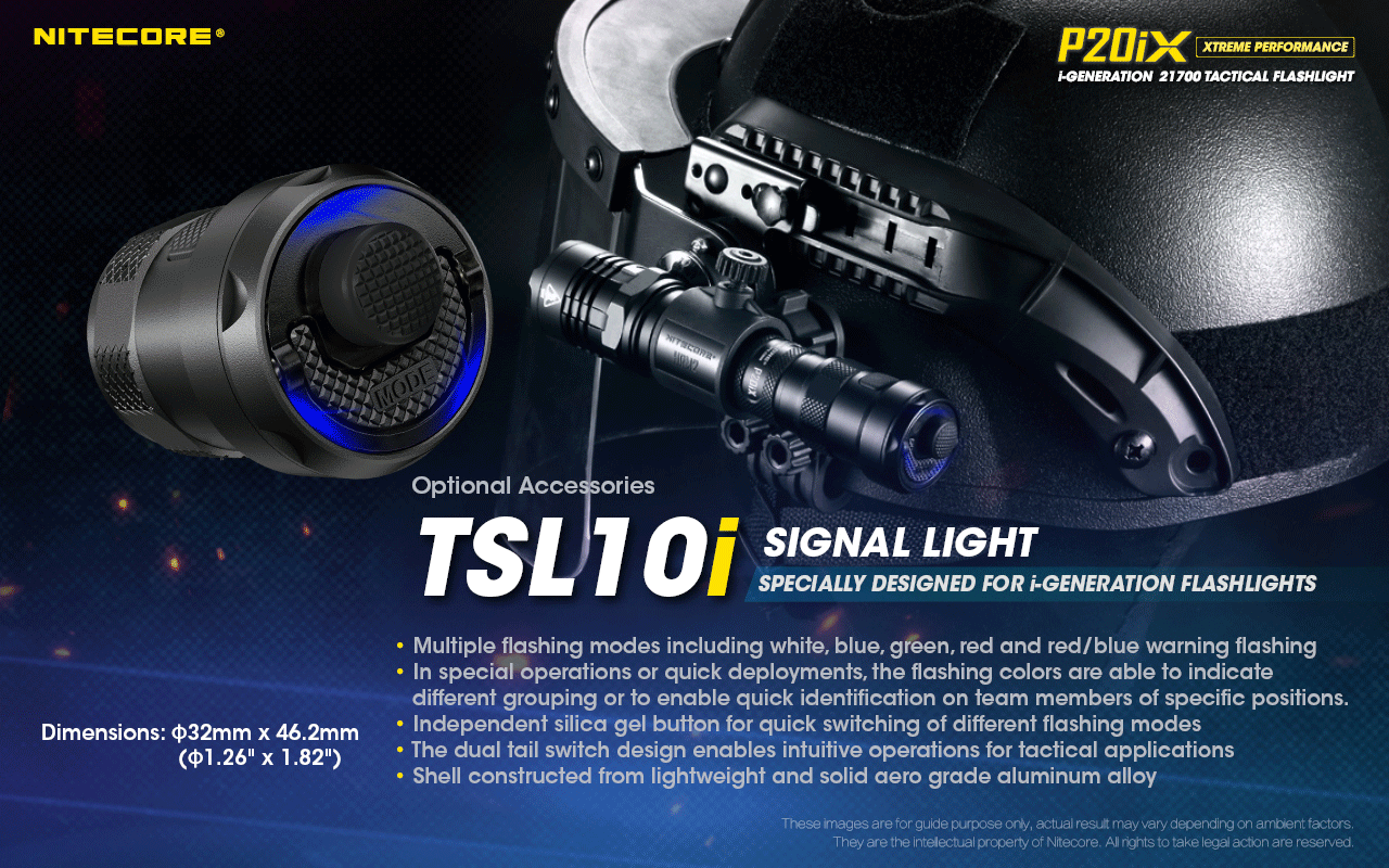 Nitecore Elemlámpa P20iX (1x21700 tartozék) CREE XP-L2 V6 (4000 lumen)