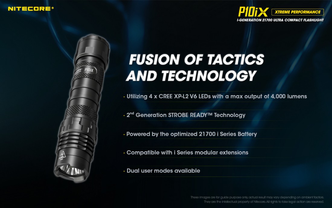 Nitecore Elemlámpa P10iX