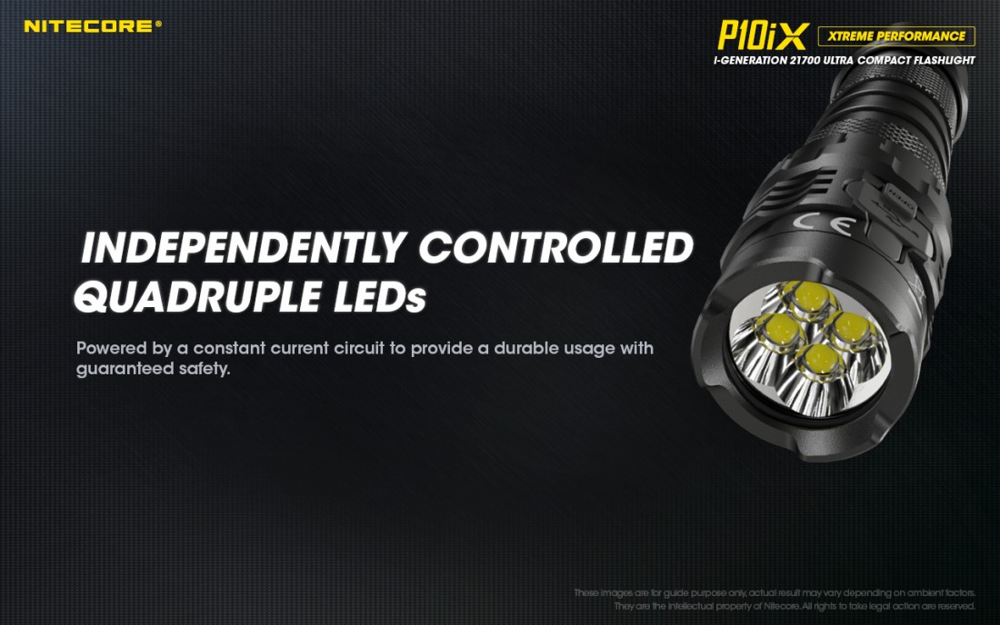 Nitecore Elemlámpa P10iX