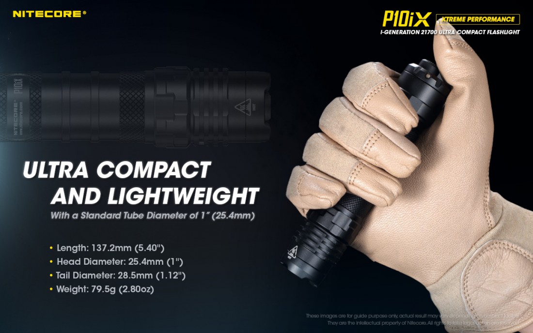 Nitecore Elemlámpa P10iX