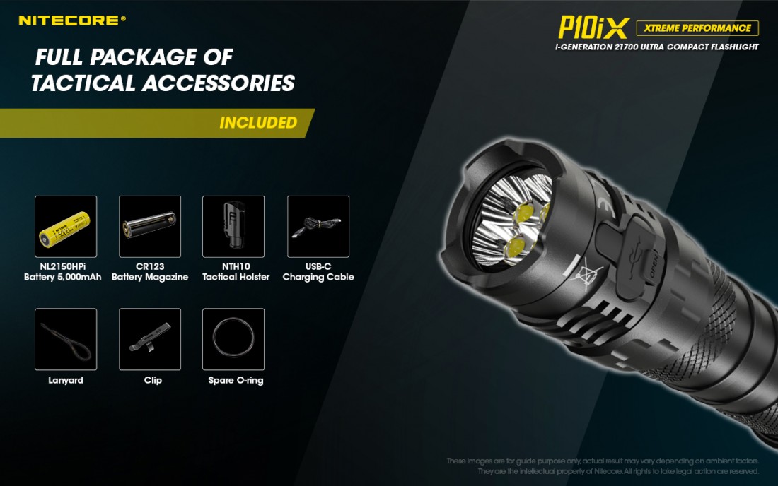 Nitecore Elemlámpa P10iX