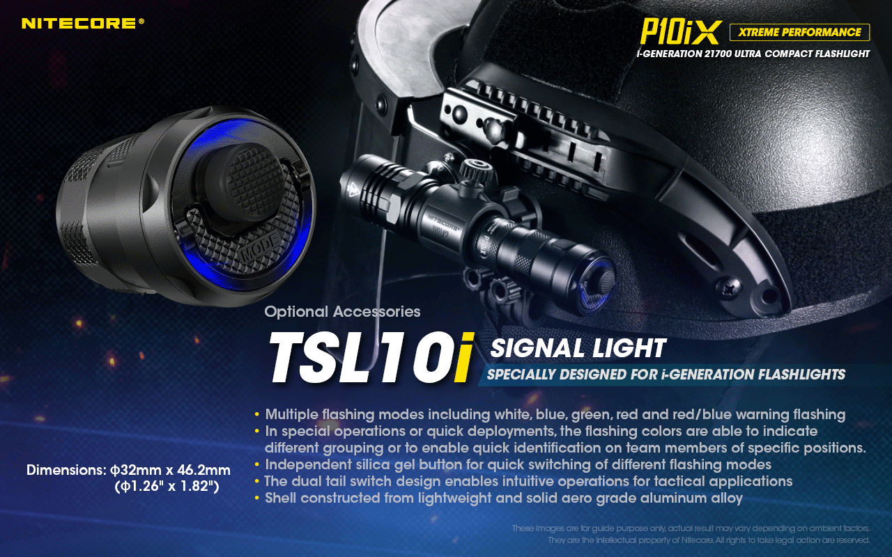 Nitecore Elemlámpa P10iX