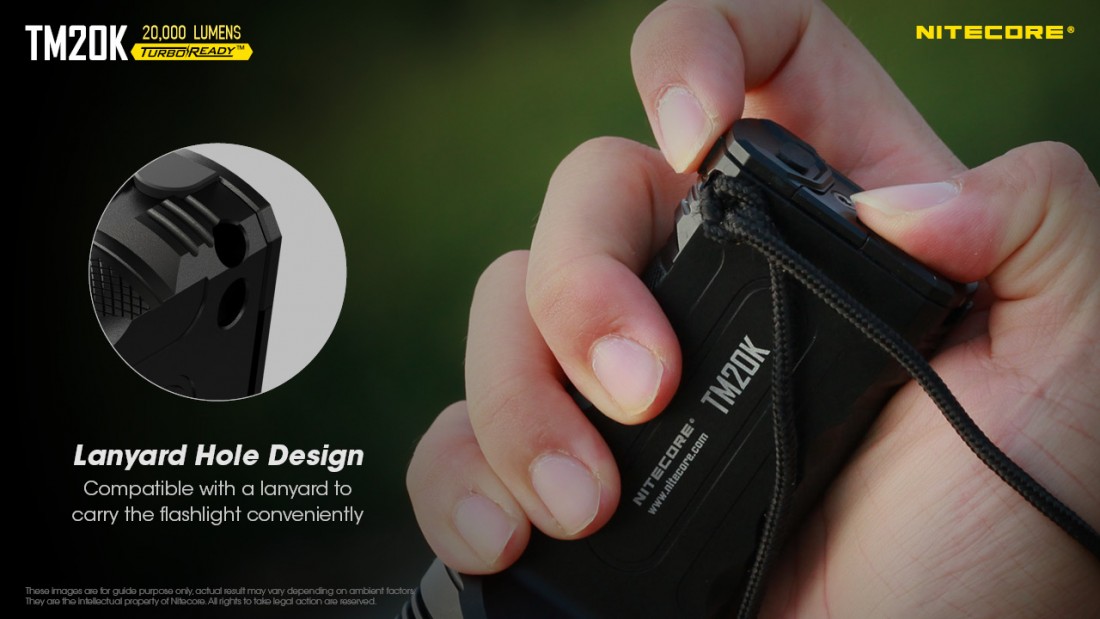 Nitecore Elemlámpa TM20K