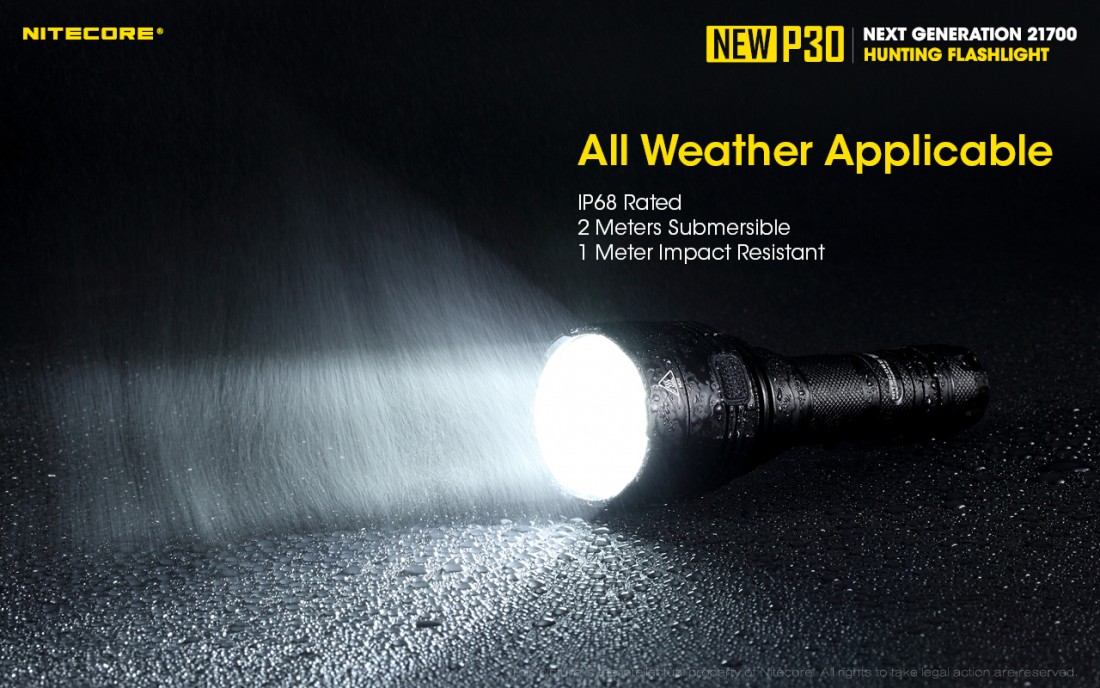 Nitecore Vadászlámpa Szett NEW P30 Economic (1x21700) CREE XP-L HI V3 (1000 lumen)