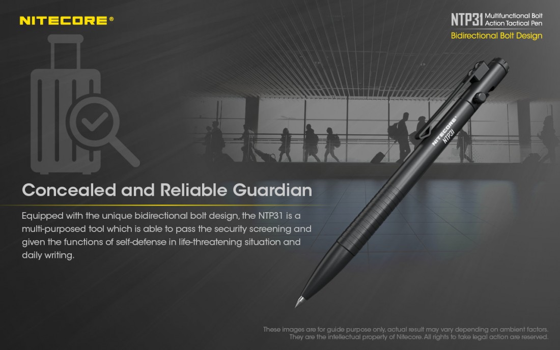 Nitecore Titánium Toll NTP31