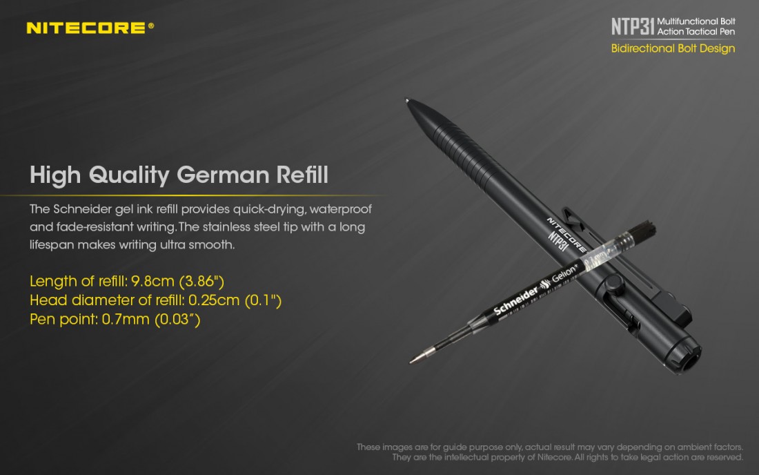 Nitecore Titánium Toll NTP31