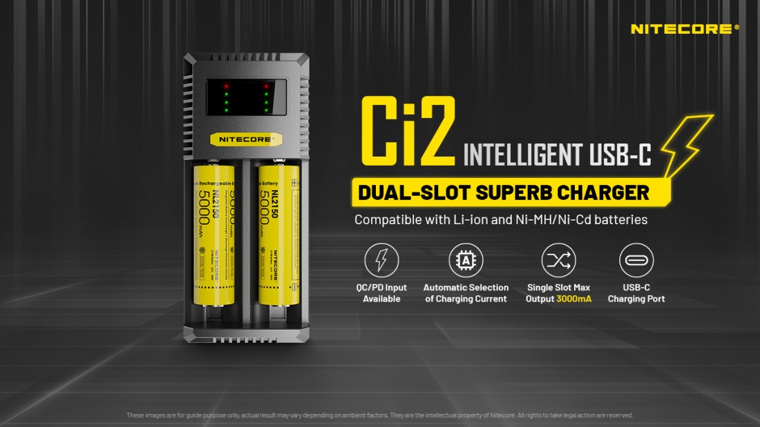 Nitecore Kellék Akkumulátor Töltő CI2