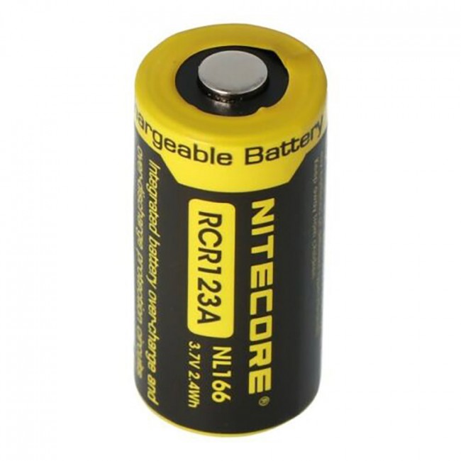 Nitecore Kellék Akkumulátor 3,7V RCR123 650mAh_2