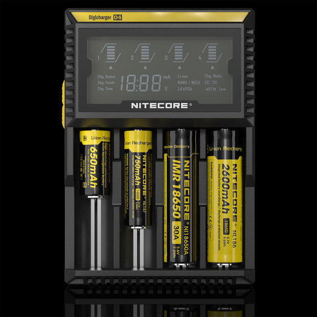 Nitecore Kellék Akkumulátor Töltő D4EU