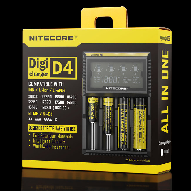 Nitecore Kellék Akkumulátor Töltő D4EU