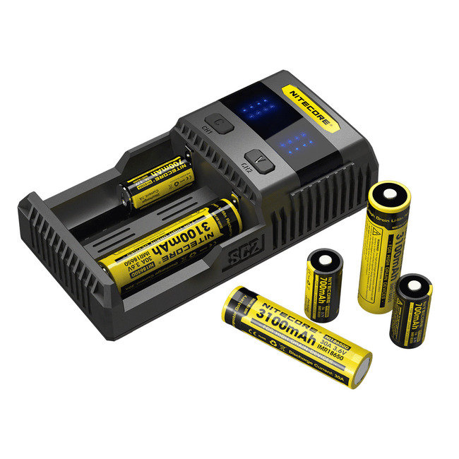 Nitecore Kellék Akkumulátor Töltő SC2