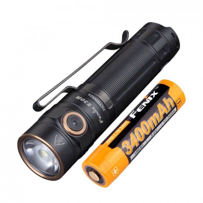Fenix Elemlámpa E30R (1 x 18650) Luminus SST40 (1600 lumen)