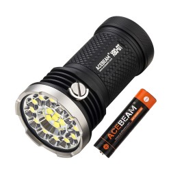 Acebeam Elemlámpa X80-GT (+4x18650- tartozék) 18xCREE (32500 lumen)
