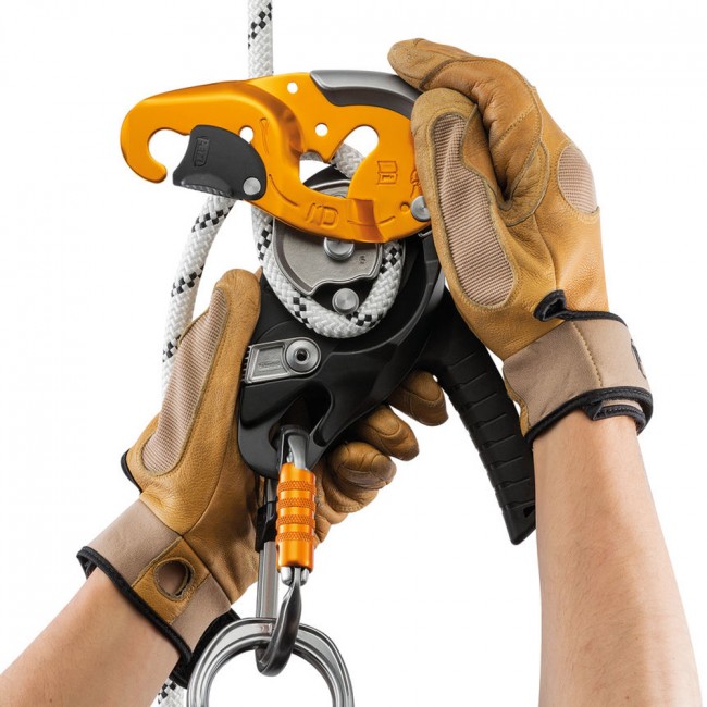 Petzl Munkavédelem I'D S Önfékezőeszköz Sárga