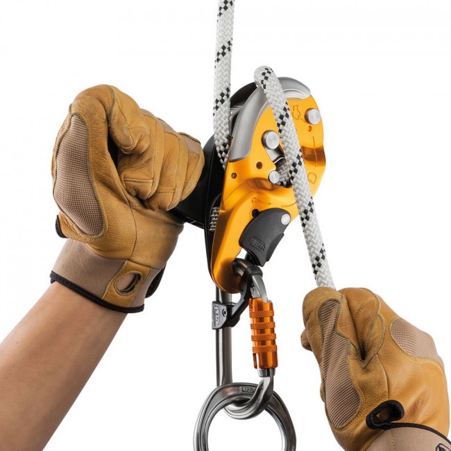 Petzl Munkavédelem I'D S Önfékezőeszköz Sárga