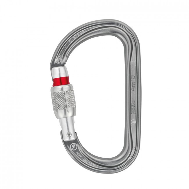 Petzl Munkavédelem Am`D SCREW LOCK Karabiner 2016