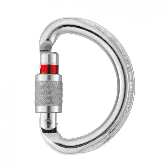 Petzl Munkavédelem OMNI SCREW Lock Karabíner