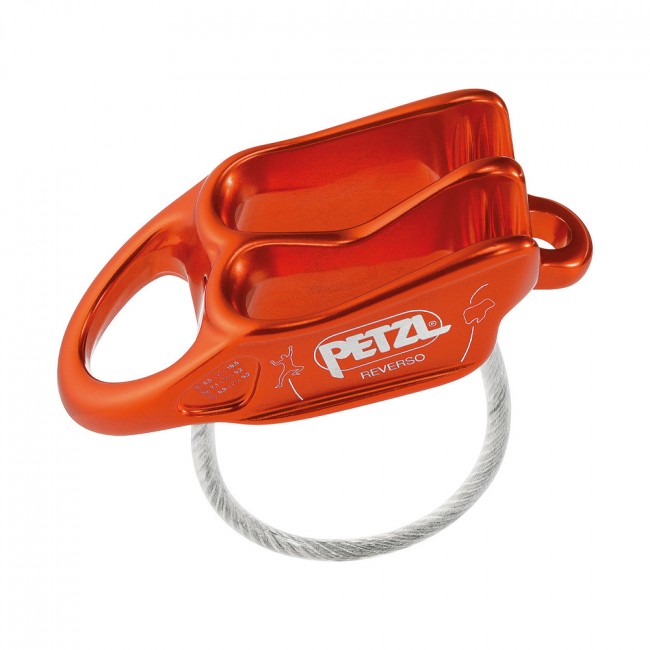 Petzl Munkavédelem REVERSO 5 Biztosító Eszköz Piros2019
